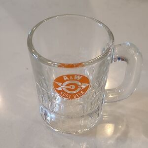 Vintage A&W Root Beer Glass Mug